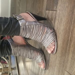 Vince Camuto Gladiator strappy 4.5 inch heels